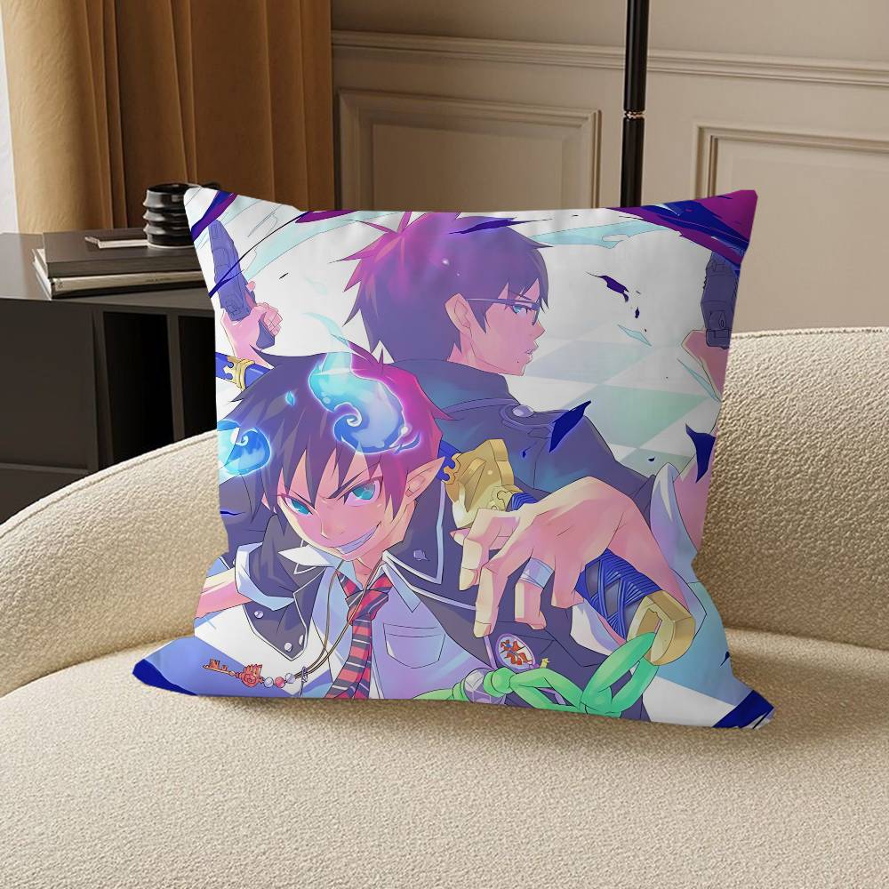 Anime Blue-Exorcist Pillow Anime Pillow Sofa Bed Head Pillow Cover Cushion Cover 45x45 Cm Fashion