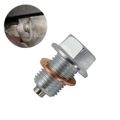 M12x1.25 M14x1.5 M12 x1.75 Edelstahl Ölablassschraube Magnetische Ölablass-Ölwanne Muttern Langlebiges Auto-Motorschutzteil
