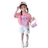 Mädchen kurzarm T-shirt Sommer Baby Mädchen Tops Kinder Halbarm Sommer kinder Kleidung T-shirt Sommer