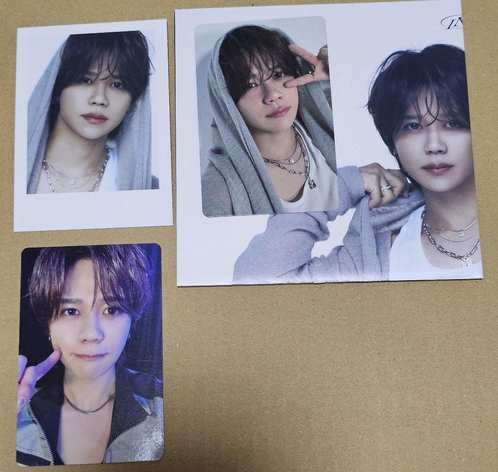 [USED] INI Kyosuke Fujimaki Trading Card Mini Poster Polaroid