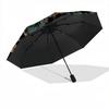 1pc Floral Leopard Umbrella Portable Folding Umbrella Durable Iron Frame, Suitable for All Seasons Home Travel Outdoor yy260319072
