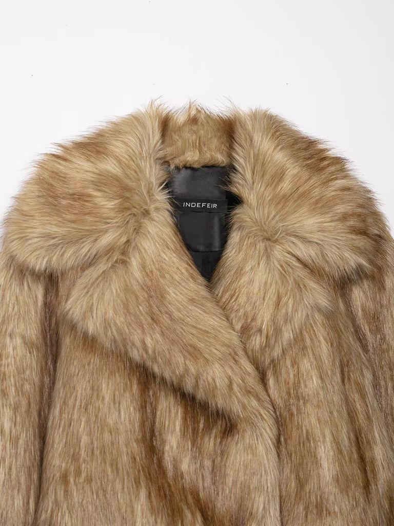 European & American Women's Faux Fur Short Jacket - Fashionable & Casual