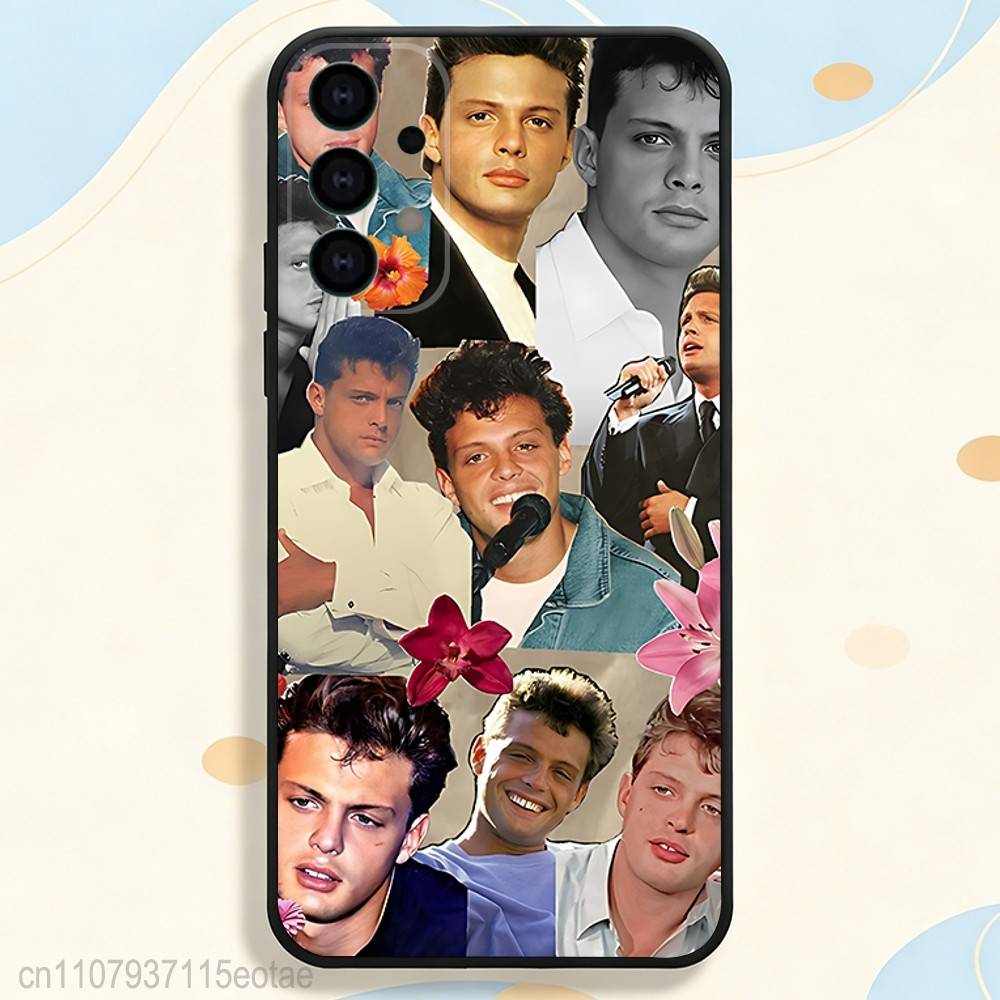 Luis M-Miguel 20 ANos Romance Case for Samsung S series s21 s22 s23 s24 s25 S26 FE Plus Ultra TPU Soft to Skin-friendly case