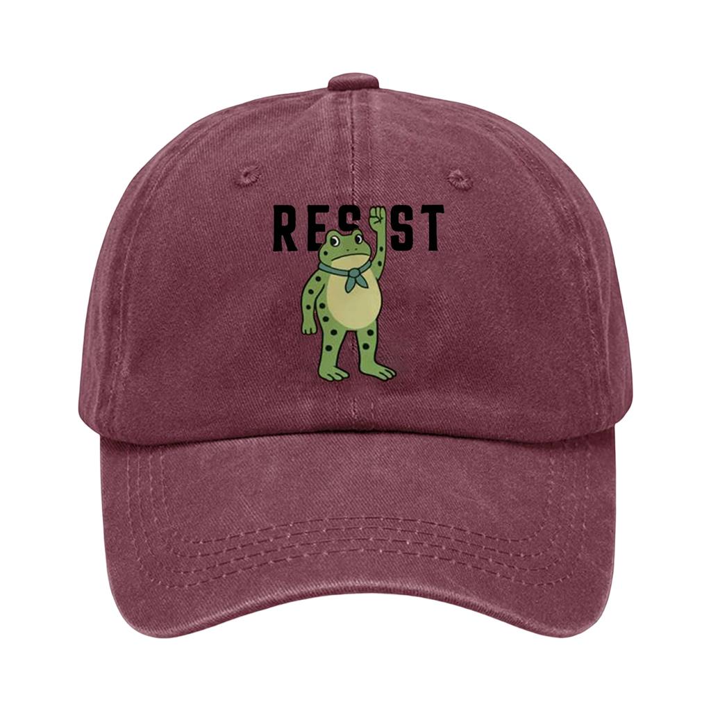 Baseball Cap With Retro , Cotton Washable Adjustable, A Gift For Friends