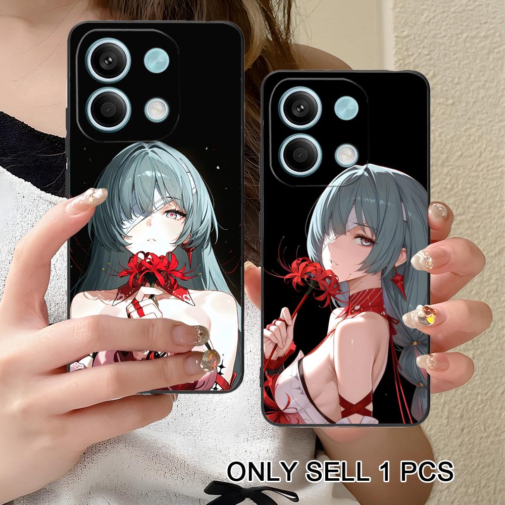 Wuthering Waves Phrolova Matte TPU Mobile Phone Case for Xiaomi Redmi 15 14 13 12 A5 3 2 1 C Plus 4G 5G Colorful Printing Cover