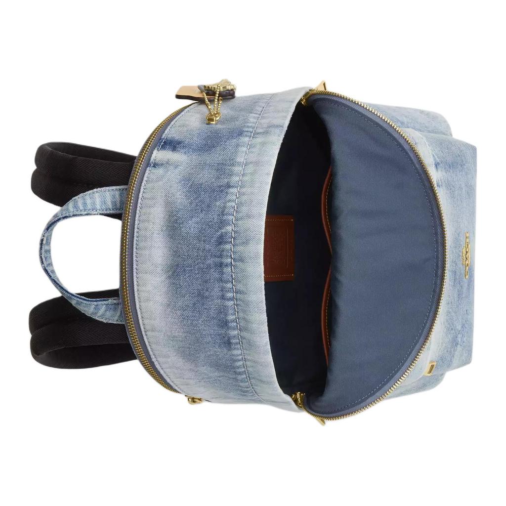 Coach Taylor Small Backpack Loved Denim Indigo CEF27-IMNIM