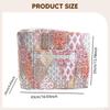 Cover for Sewing Machine, Elegant Tool Storage Bag with Floral Print And Pocket.