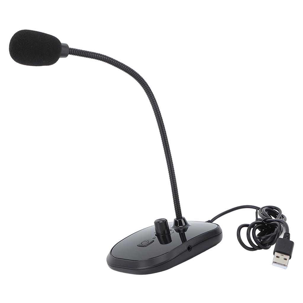 USB Computermikrofon PC Konferenz Gaming Aufnahme Live-Streaming Kabelgebundenes Mikrofon mit Mithören