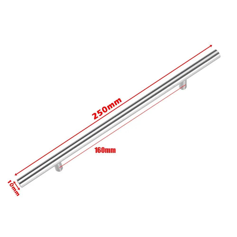 1Pc Cupboard Useful Hardware Furniture Component Drawer Wardrobe Pulls Door Knobs T-Bar Handle  Stainless Steel  Knobs
