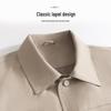 Hodo Men's Subtle Texture Workwear Lapel Jacket