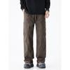 | American trendy brand loose mopping paratrooper pants men's trend versatile wide-leg casual straight overalls men