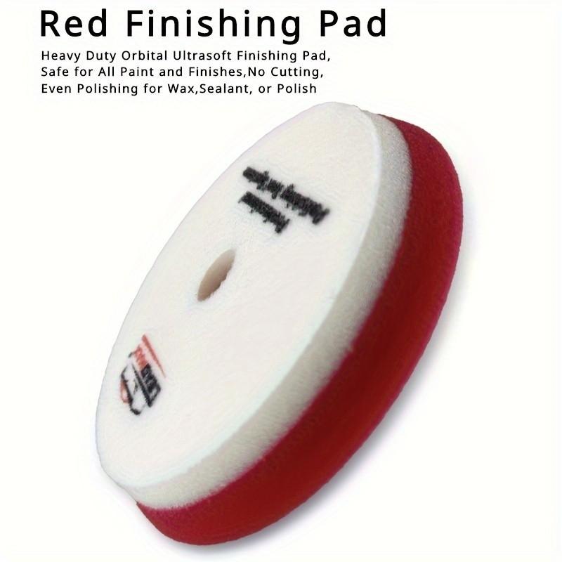 

1Pc 5-inch Double Color Bevel Edge Foam Polishing Pad, Car Beauty Waxing Sponge, for Vibration Machine, Removes Paint Scratches