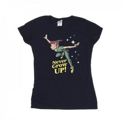 Womens/Ladies Peter Pan Never Grow Up Cotton T-Shirt