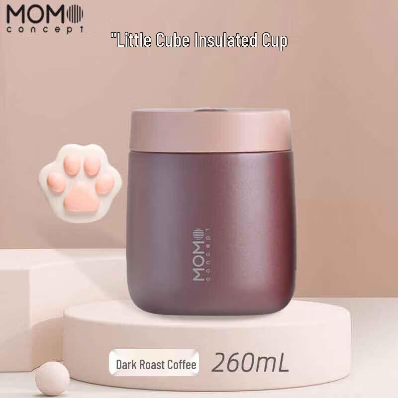MOMOCONCEPT 260ml 316 Stainless Steel Wide Mouth Insulated Mug