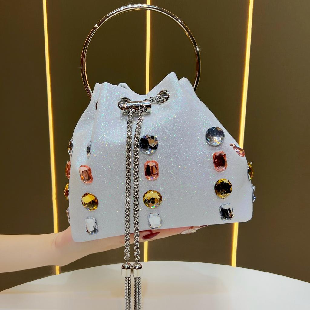 Bucket Bag, Women's Chain Shoulder Bag, Fashionable Handbag, Exquisite Crossbody Bag