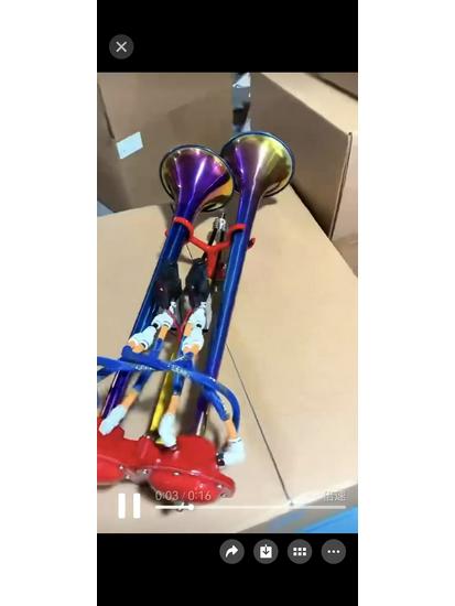 Thai Airways 24V Heavy Truck Air Horn - Loud Ship-Quality Sound