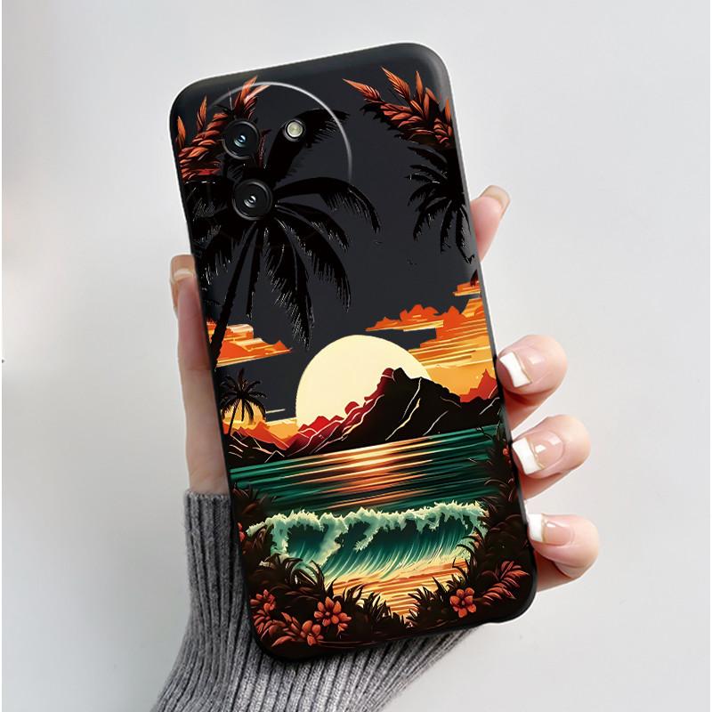 Casing For Doogee Note 59 Note59 Pro Plus 5G Phone Case Luxury Dragon Cute Cool Boys Girls Black Matte Soft Silicone Back Cover