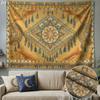 Tribal Sun Pattern Tapestry Wall Hanging, Beautiful Bedroom Tapestry, Large Size Hanging Cloth, Home Decor for Living Room and Dormitory