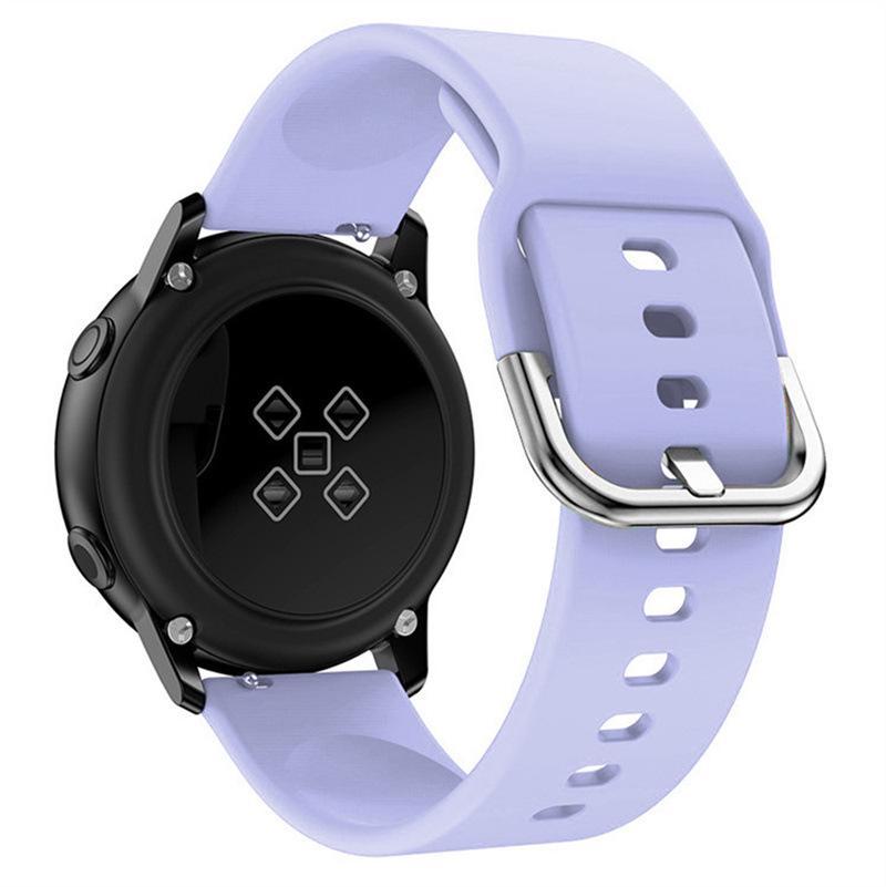Compatible Silicone Strap for Huawei GT2/GT3 & Samsung Watches, 20/22mm Quick Release, Watch5 Strap