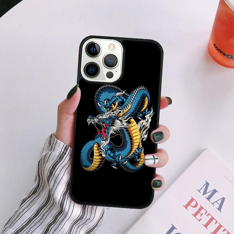 Chinese Dragon Phone Case For iPhone 17 Air 14 13 12 16Pro Max 15  Plus Max Cover Shell coque