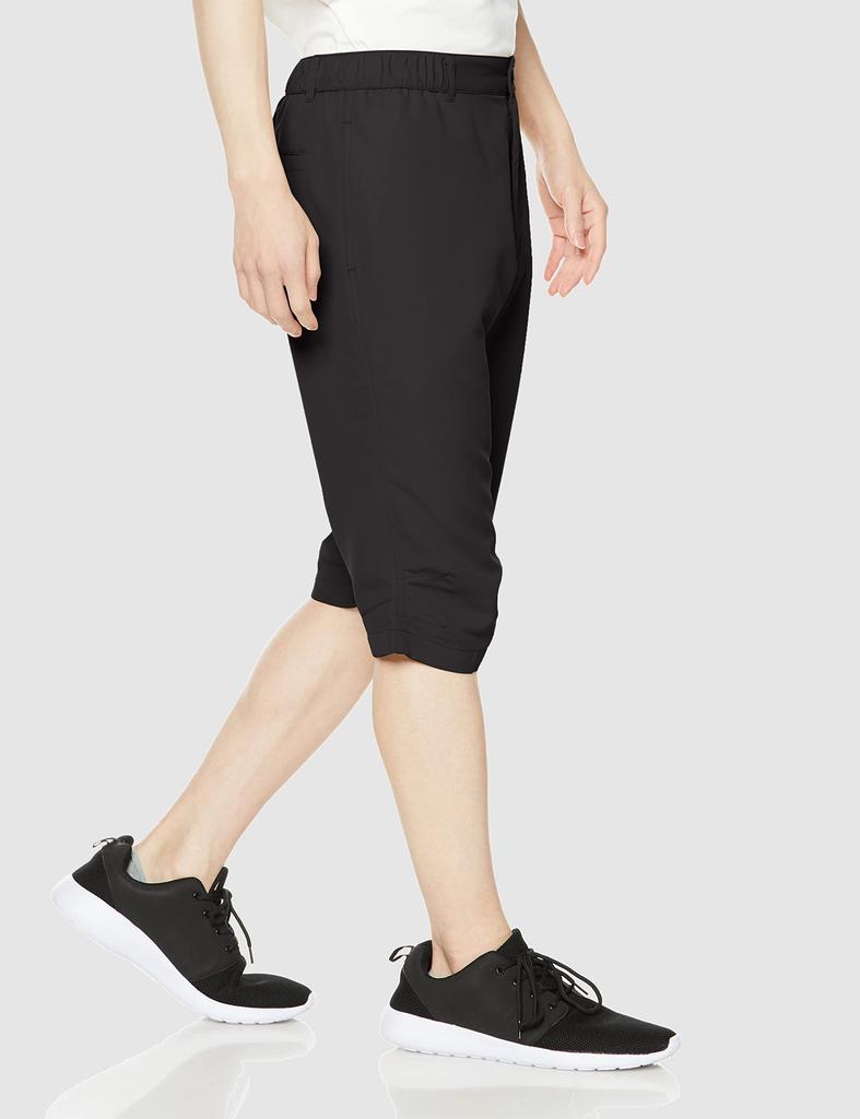 Training Cloth XL Pants, 6-Length, Moisture-Wicking, Quick-Drying, 32JDA131, Black,