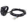   Headlight Turn Signal Horn   Scooter Handlebar Control   for Electric Bike Motorcycles   ABS IP65  22mm Handlebar Size 1.5m Cable Le