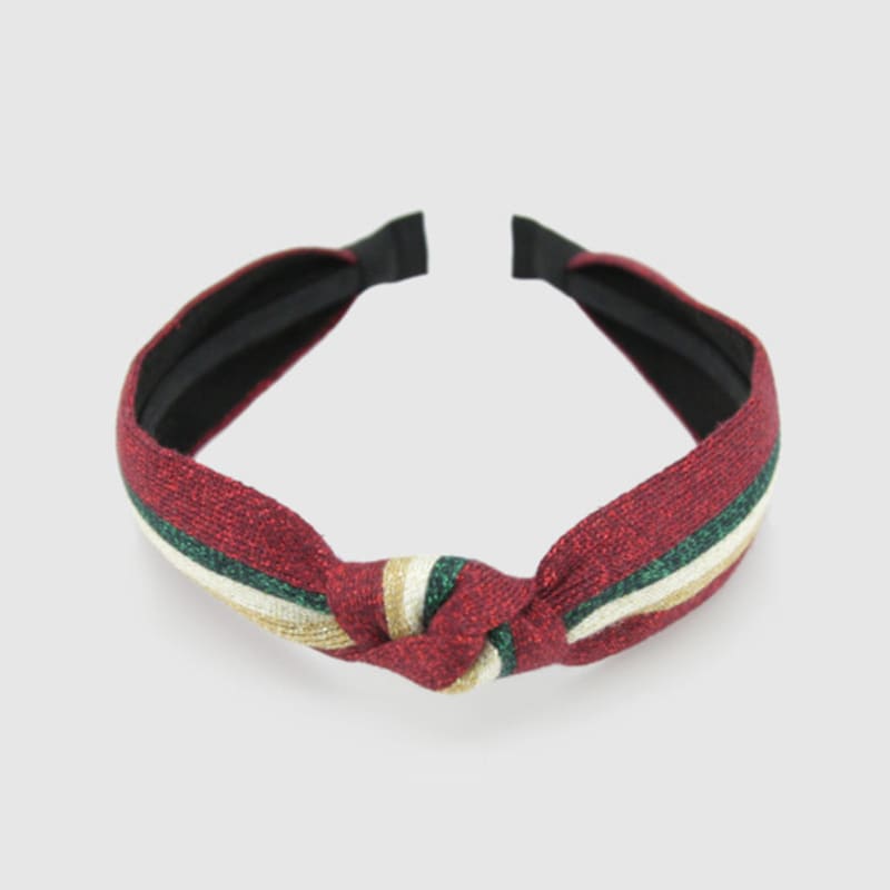 LALA Twinkle Knot Hairband - Red