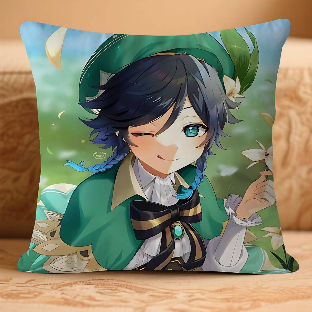 ANIME B-BarbatosS Pillowcase Toon Gift Cushion Cover Bedroom Home Sofa Chair Seat Decor Pillow Case