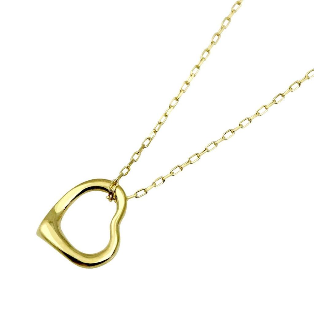 Sears Open Heart 18K Yellow Gold Necklace sp56-0002-yg