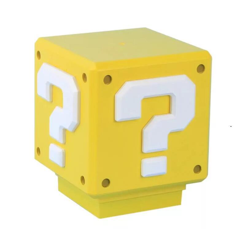 Creative Mario LED Question Block Night Light - Trendy Home Decor Ornament Gift