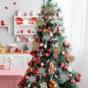 Party Powder Christmas Snowflake Gold Supplies Winter Decor Ornaments Christmas Tree Decorations For Festival Home