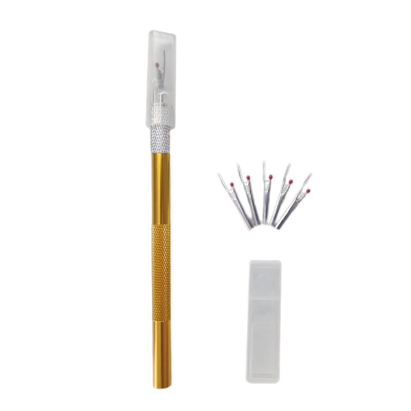 Seam Rippers for Sewing, Handy Stitch Tool Hem Ripper Sewing Tools with Replacement Heads for Opening Removing Seams