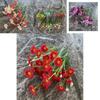 Artificial Mini Daisy Bouquet With Silk Material For Diy Crafts And Party Decor