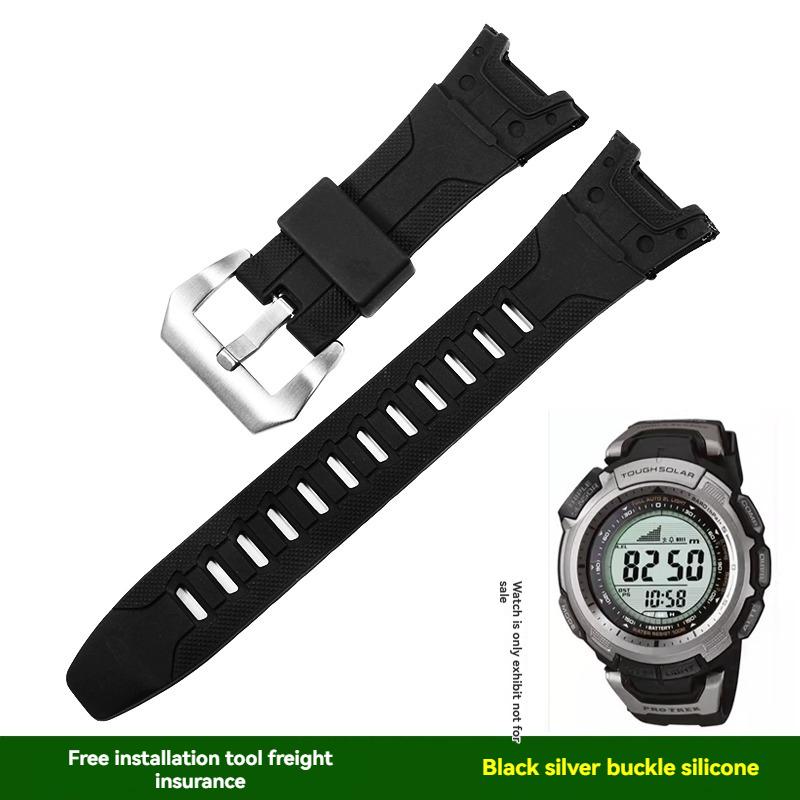 

Высококачественный ремешок для часов из титанового сплава для серии Casio PROTREK PRG-110T/Y PRW-1300Y титановый металлический ремешок для часов мужской браслет