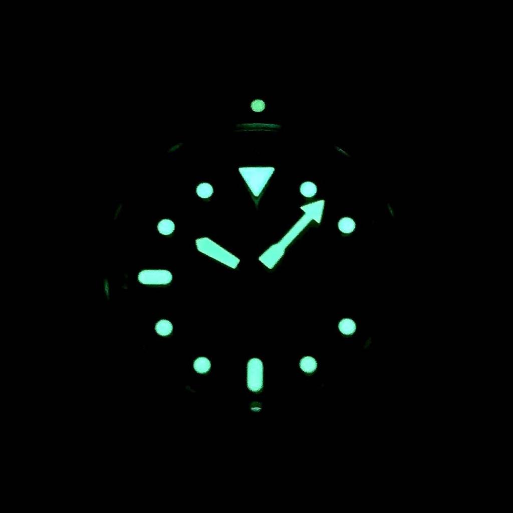 SEIKO Ceramic Flat Inner Bezel Aftermarket Part for SKX007 SBSA Luminous Green Black/Green - SRPD, Etc. - Markings. 7S26-0020