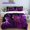 Sasuke Uchiha Pattern Bedding Home Decoration Birthday Gift (1 * duvet cover + 2 * pillowcase, without core)
