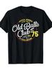 Vintage 50. Geburtstag 034;Alter Balls Club034; 1975 Herren039;s T-Shirt100% Baumwolle Lässiges Unisex-T-Shirt