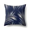 Polyester Pillowcase Nordic Plant Ins Style Flower Print Peach Leather Velvet Pillowcase