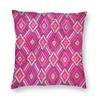 Mexican Traditional Chiapas Square Pillowcase Polyester Linen Velvet Creative Zip Decorative Sofa Seater Cushion Cover