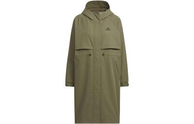Sport Performance Trenchcoat Damen Grün IX6795
