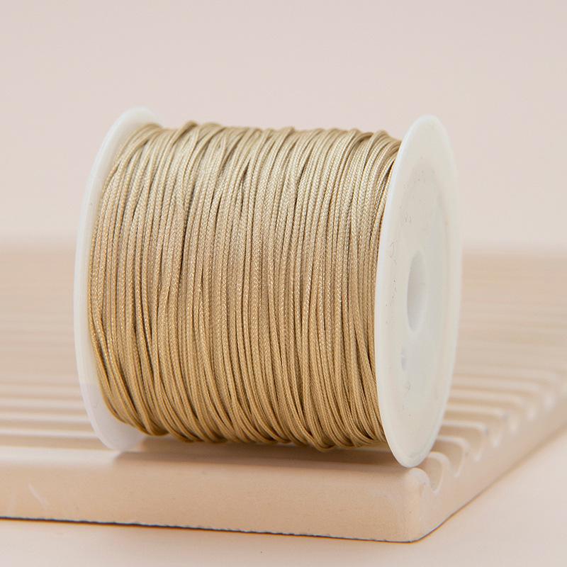 Jade Wire No. 72: 0.8mm Braided Rope for Handmade Jewelry, Bracelets & Pendants