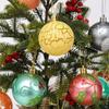 12pcs Shatterproof Painted Christmas Balls Pendant  Home New Year Festival Gift