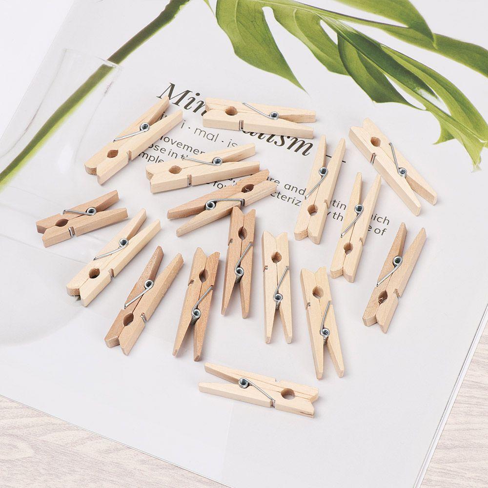 TG70278 Wooden mini clothespins decoration 50pcs