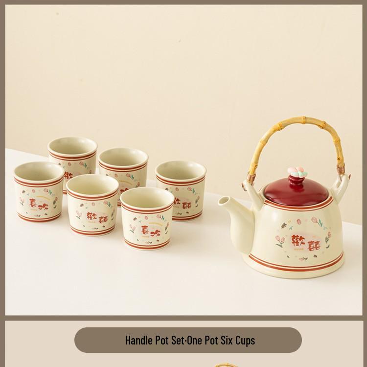 Elegant Tea Set: Perfect Honeymoon, Wedding, or Engagement Gift; Includes Teacup; Ideal for Bridesmaids or Housewarming Present.