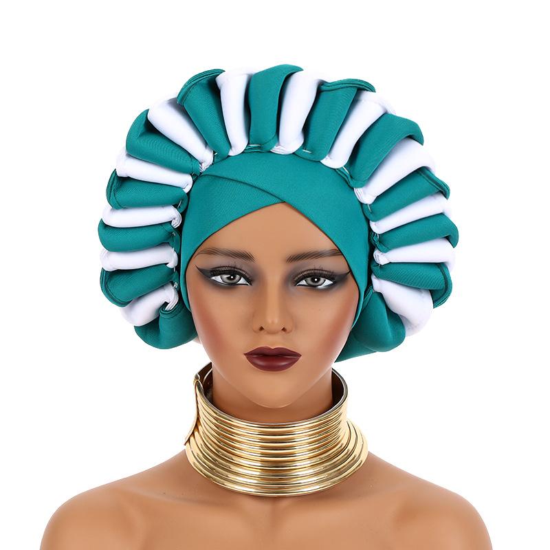 Space Layer Hand -Woven Crown Hat Muslim Hat Baotou Ethnic Hat