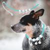 Quality Pet Adjustable Cute Necklace Collars with Bell for Most of Dog Cat Supply