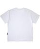 Bipitudiseuodeo Cut Panel Layer Tee White