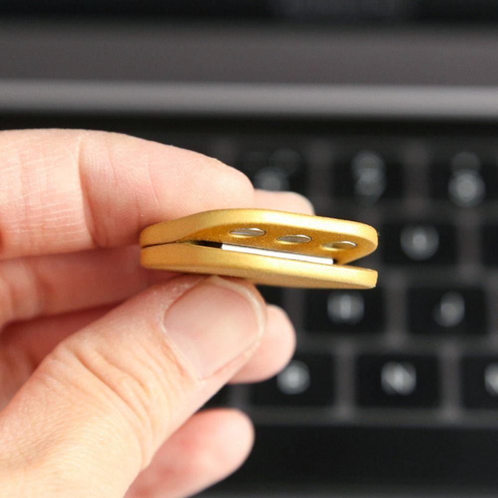 Enhanced Focus Fidget Cliker Button Keys Metal Fidget Toys Magnetic Fidget Slider  ADHD Autism