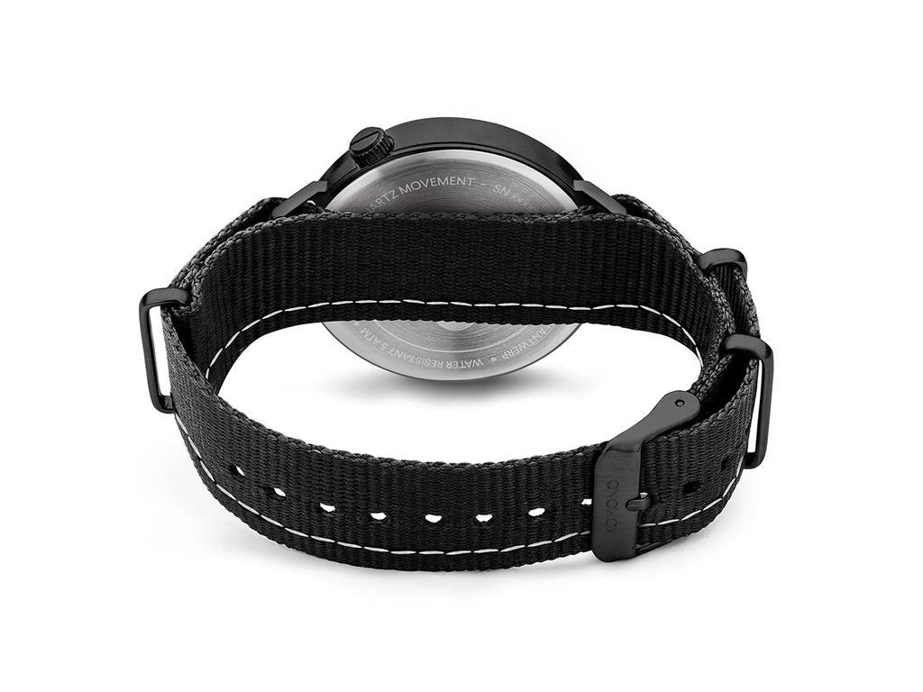 Authorized Dealer Komono Watch Regal Winston Regal NATO Black [KOMONO] Men's KOM-W2272 [Winston Nato]