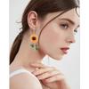 Sunflower Earrings Fashion Simple Cute Women's Earrings Yellow Enamel Daisy Sunflower Fun Gifts Suitable for Daily Wear Party